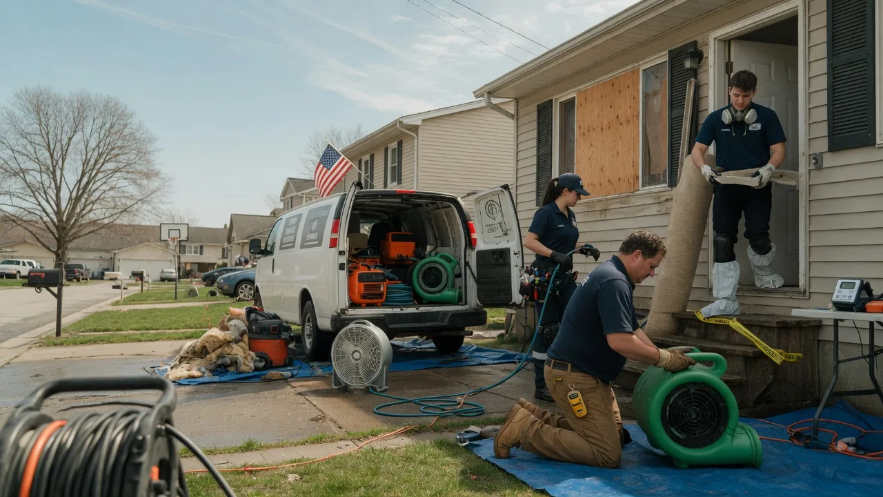Water Damage Restoration in Rocheport, MO near me